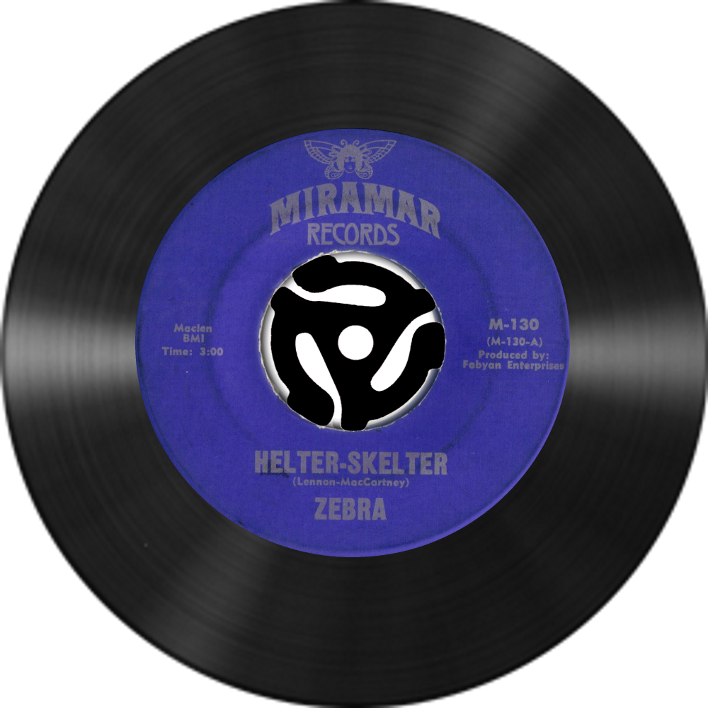 Zebra 45 Helter Skelter Zebra 45 Helter Skelter